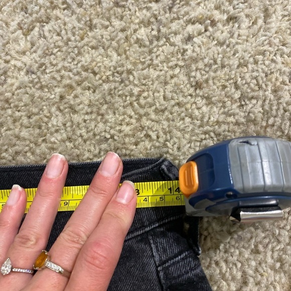 Agolde Women’s Lyle Jeans Low Rise Slim Size 27 in Charcoal Contemporary Minimal - Picture 9 of 11